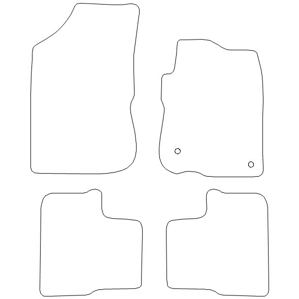 Peugeot 2008 Car Mats (2012-2019)